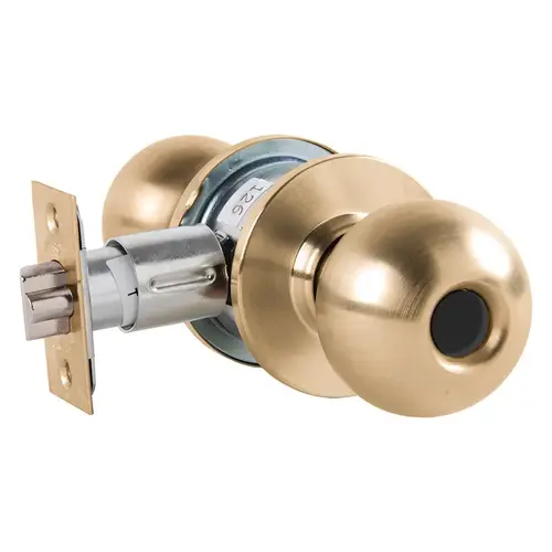 Cylindrical Lock Satin Brass