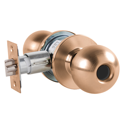 Cylindrical Lock Satin Bronze