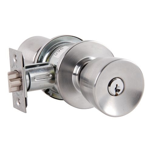 Cylindrical Lock Satin Chrome