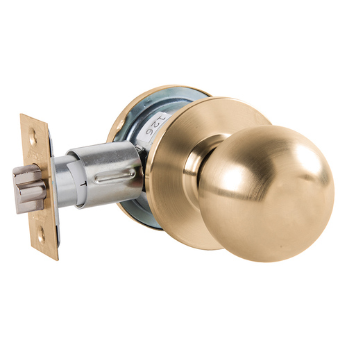 Cylindrical Lock Satin Brass