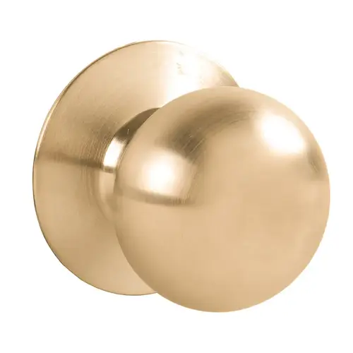 Cylindrical Lock Satin Brass