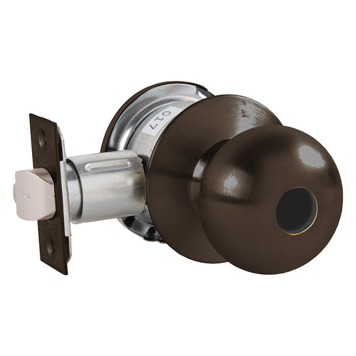 Cylindrical Lock Dark Oxidized Bronze