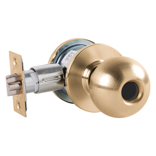 Cylindrical Lock Satin Brass