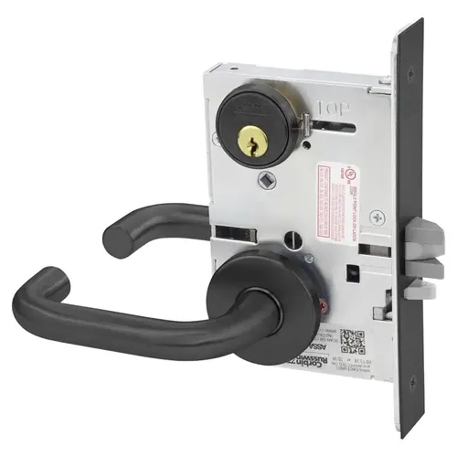 Mortise Lock Black Oxidized Bronze, Oil Rubbed