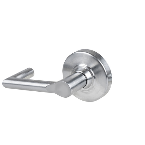 ALX Series Grade 2 Double Dummy Boardwalk Lever Trim Antimicrobial Satin Chrome Finish