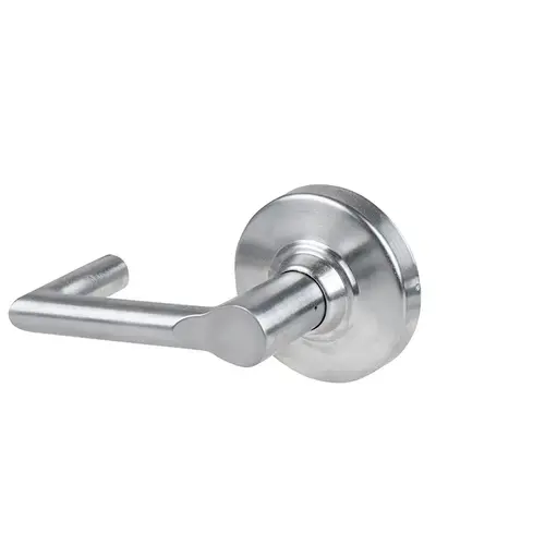 ALX Series Grade 2 Single Dummy Boardwalk Lever Trim Antimicrobial Satin Chrome Finish