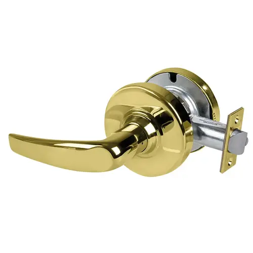 Cylindrical Lock Bright Brass