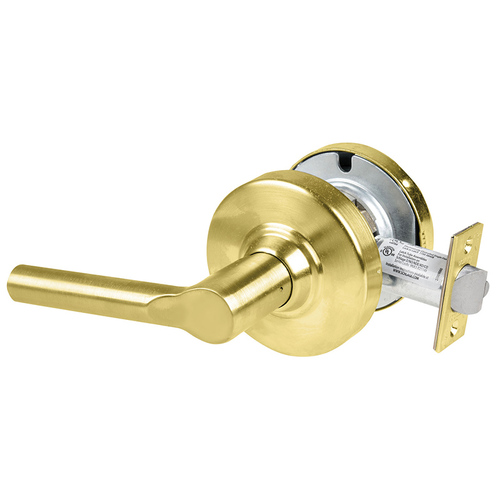 Lock Cylindrical Lock Satin Brass