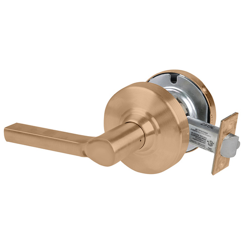 Cylindrical Lock Satin Bronze