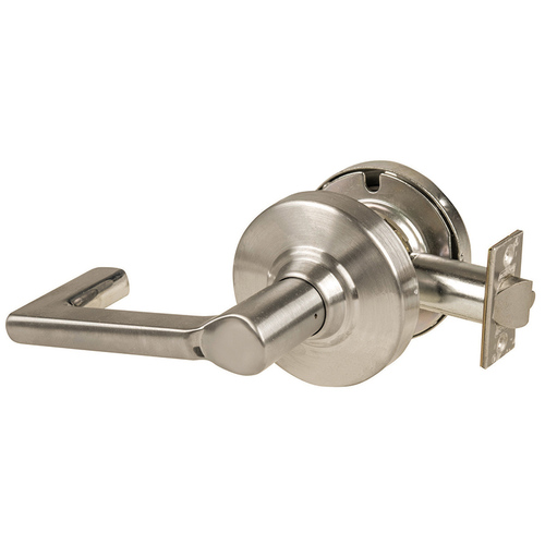 Lock Cylindrical Lock Satin Nickel Plated Clear Coated