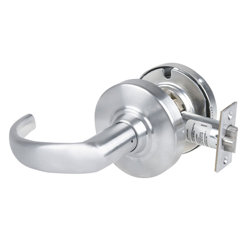 Cylindrical Lock Satin Chrome