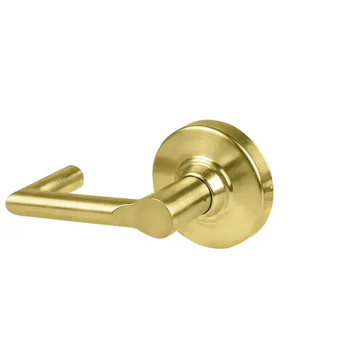 ALX Series Grade 2 Double Dummy Boardwalk Lever Trim Satin Brass Finish