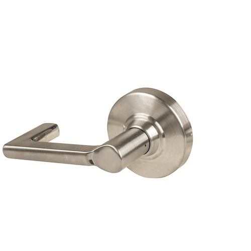 ALX Series Grade 2 Double Dummy Omega Lever Trim Satin Nickel Finish