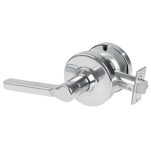 Cylindrical Lock Bright Chrome