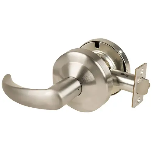 Lock Cylindrical Lock Satin Nickel Plated Clear Coated