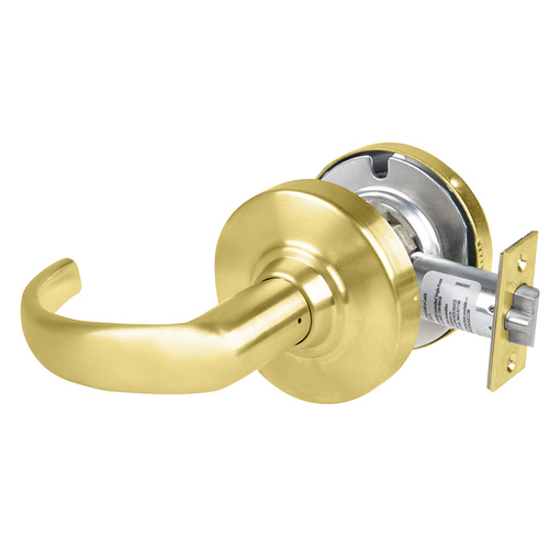 Cylindrical Lock Satin Brass