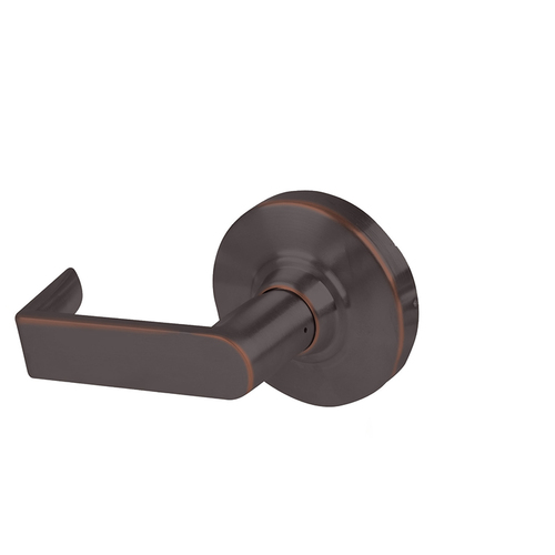 Grade 1 Double Dummy Trim, Rhodes Lever, Non-Keyed, Aged Bronze Finish, Non-Handed Aged Bronze