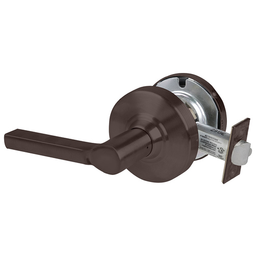 Lock Cylindrical Lock Dark Oxidized Satin Bronze Oil Rubbed