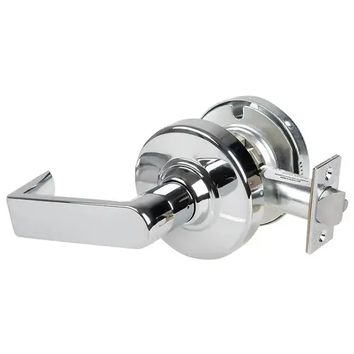 Cylindrical Lock Bright Chrome