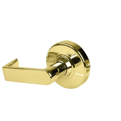 ALX Series Grade 2 Double Dummy Rhodes Lever Trim Bright Brass Finish