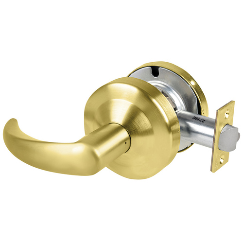 Cylindrical Lock Satin Brass