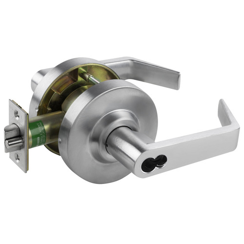 Cylindrical Lock Satin Chrome