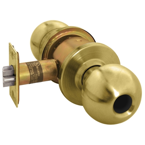 Cylindrical Lock Satin Brass