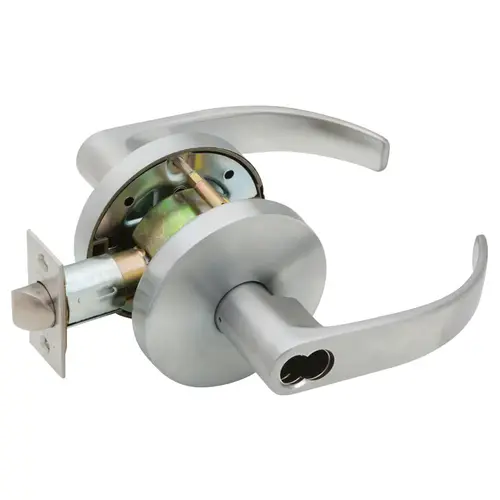 Cylindrical Lock Satin Chrome