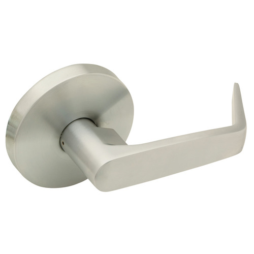 W Series Single Dummy Dane Lever Lock Satin Nickel Finish