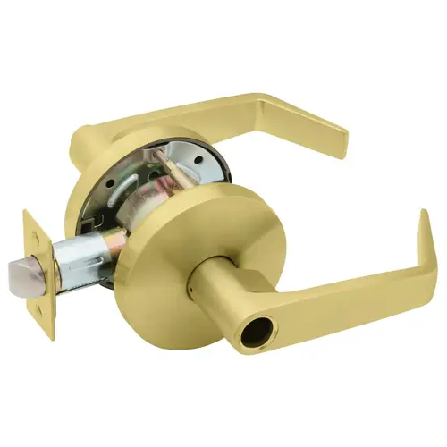 Cylindrical Lock Satin Brass