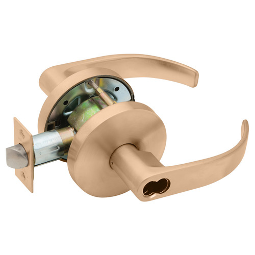 Cylindrical Lock Satin Bronze