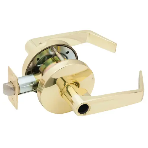 Cylindrical Lock Bright Brass