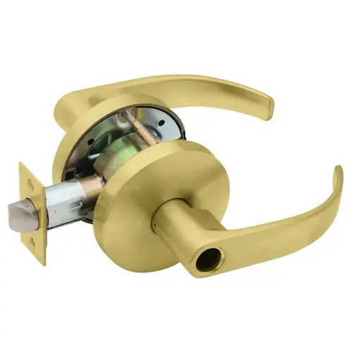 Cylindrical Lock Satin Brass