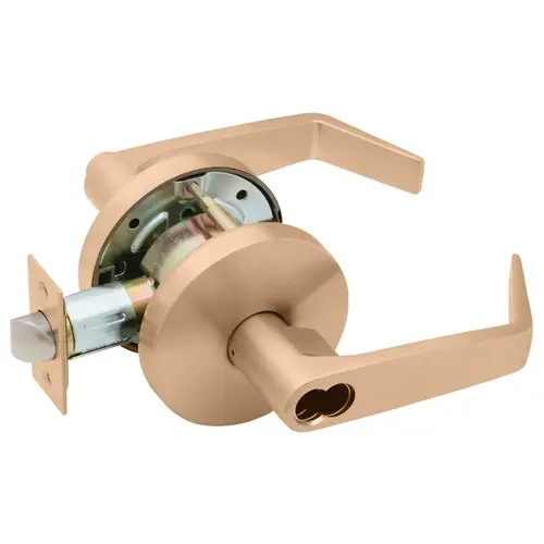 Cylindrical Lock Satin Bronze