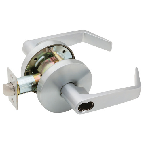 Cylindrical Lock Satin Chrome