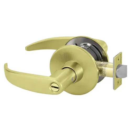 Cylindrical Lock Satin Brass