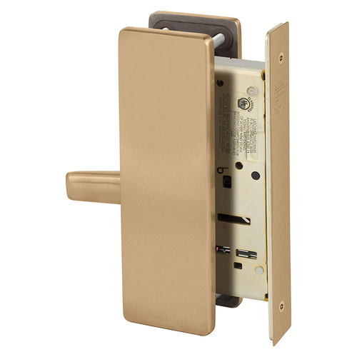 Manufacturing Mortise Lock Satin Bronze Clear Coated