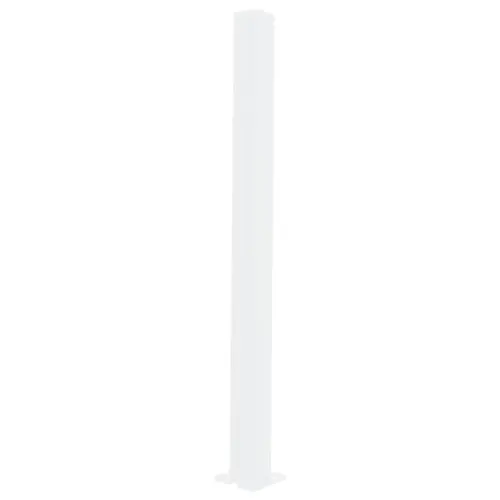 Brite Anodized 18" Center Design Series Partition Post