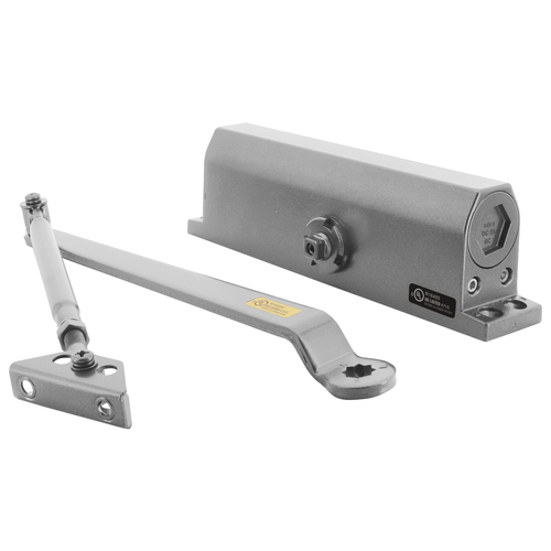 CRL DC55A Aluminum ANSI Grade 1 Spring Size 5 Surface Mount Door Closer