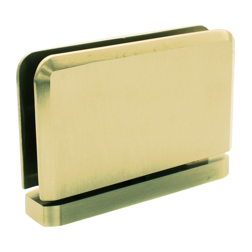 CRL PPH01ULBR Unlacquered Brass Prima 01 Series Top or Bottom Mount Hinge