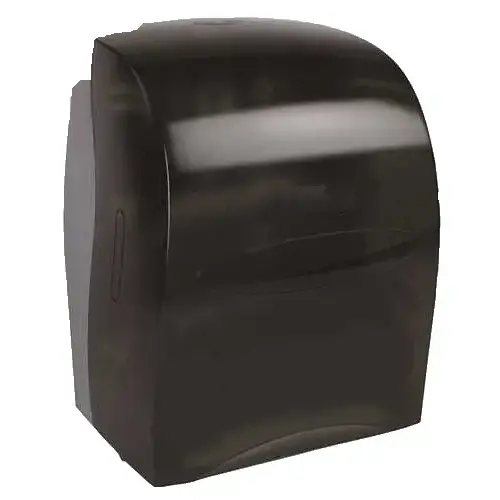 Sanitouch Hard Roll Paper Towel Dispenser (), Black