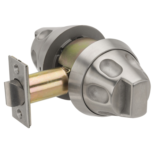 USA Cylindrical Lock Satin Stainless Steel