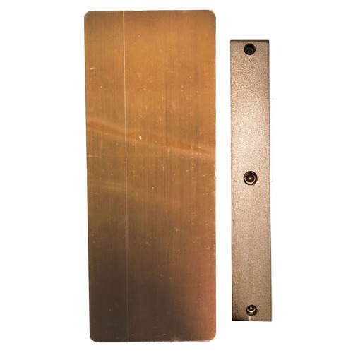 ARMATURE MOUNTING BRACKET 8000/8005/8011 SERIES GLASS DOOR INSTALLATION DARK BRONZE