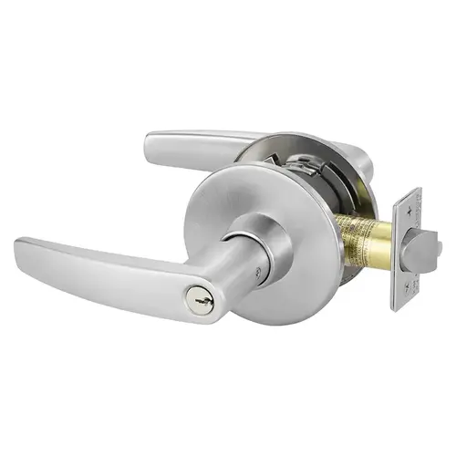 11 Line G38 Classroom Security Lever Lockset Satin Chrome