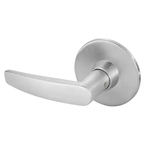 Double Dummy Trim Latchbolt Plate Tubular Bored Lock Grade 1 with B Lever and L Rose Satin Chrome Finish