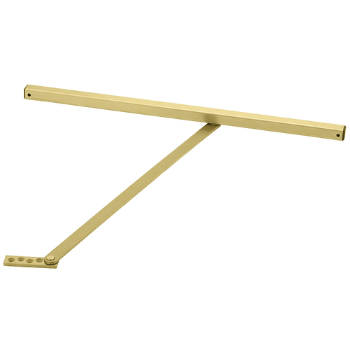 Overhead Holders and Stops Satin Brass