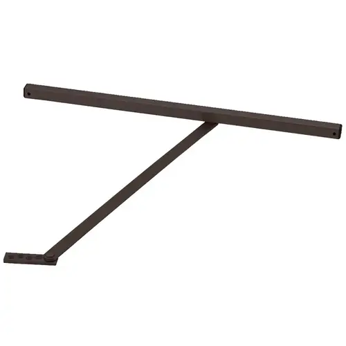 Medium Duty Size 3 Friction Hold Open Surface Overhead Door Holder Dark Bronze Finish