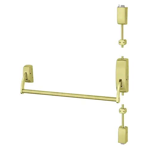 Exit Device Satin Brass