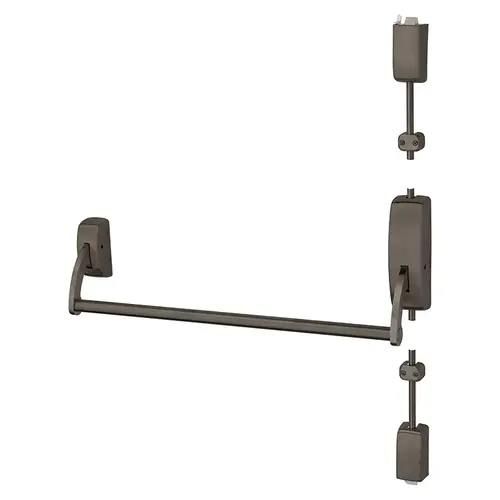 Exit Device Dark Oxidized Satin Bronze Oil Rubbed