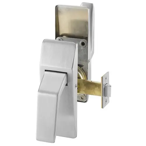 Hospital Push/Pull Latch Satin Chrome